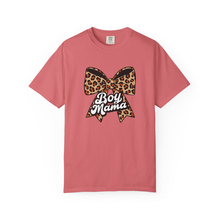 Boy Mama Leopard Bow Tee