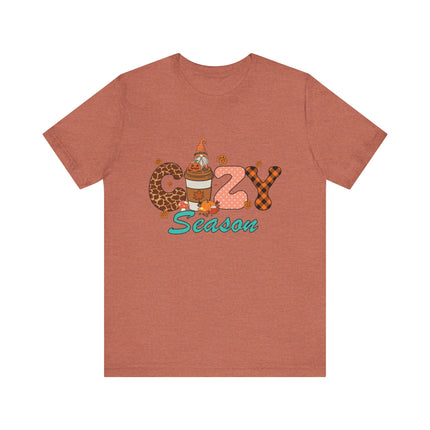 Cozy Season Latte Gnome Tee