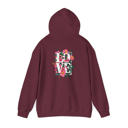Floral Love Statement Hoodie