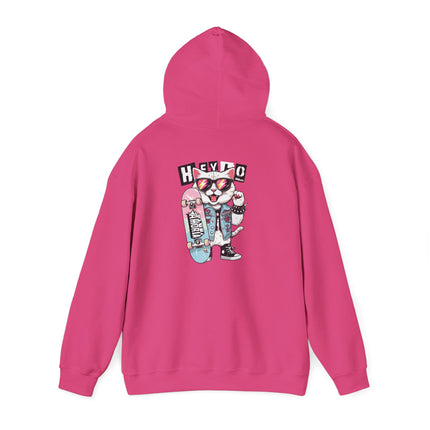 Skater Cool Cat Hoodie