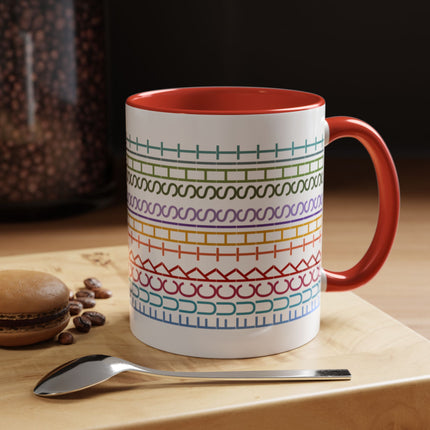 F.T.S. Hidden Message Accent Mug