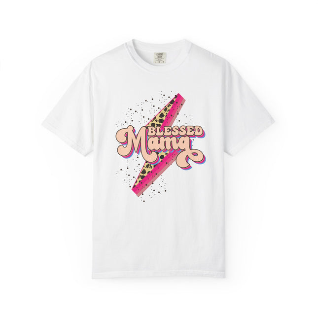 Blessed Mama Retro Bolt Tee