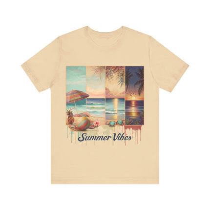 Drip Sunset Collage Tee