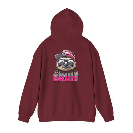 Bruh Sloth Attitude Hoodie