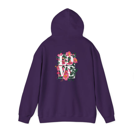 Floral Love Statement Hoodie