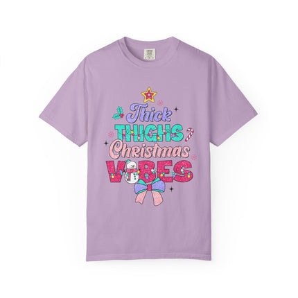 Thick Thighs Christmas Vibes Tee