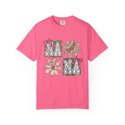 Floral Patchwork Mama Tee