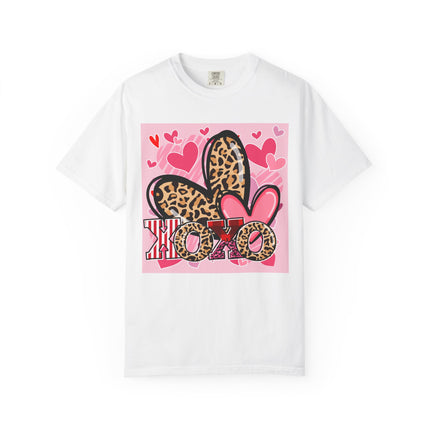 XOXO Leopard Hearts Valentine Tee