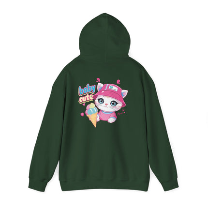Ice Cream Kitty Hoodie