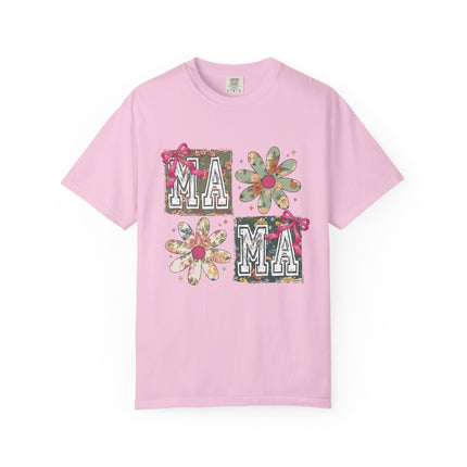Floral Patchwork Mama Tee