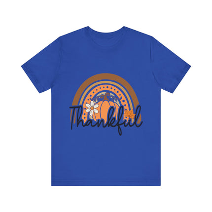 Thankful Rainbow Pumpkin Tee