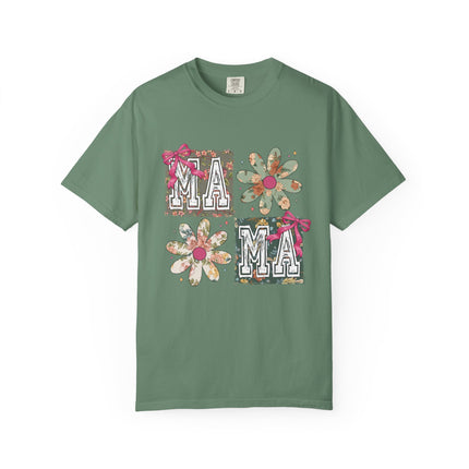 Floral Patchwork Mama Tee