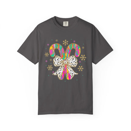 Neon Candy Cane Pop Tee