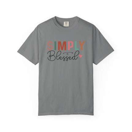 Simply Blessed Tee – A Grateful Heart Looks Good on You