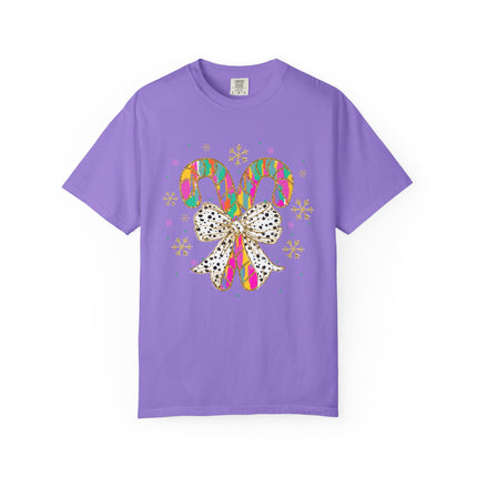 Neon Candy Cane Pop Tee