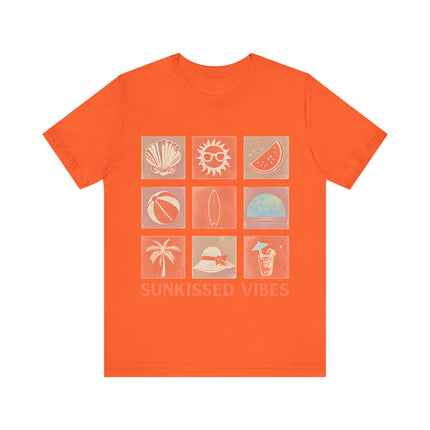 Tropical Mood Grid Tee