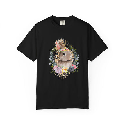 Leopard Floral Bunny Tee