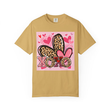 XOXO Leopard Hearts Valentine Tee