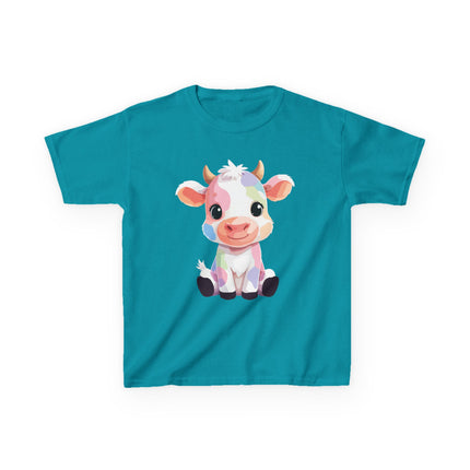 Rainbow Moo Moo Kids T-Shirt