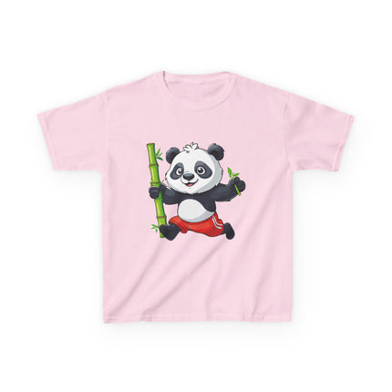 Happy Panda Bamboo Kids T-Shirt