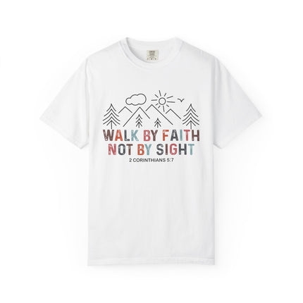 Walk by Faith Scripture Tee