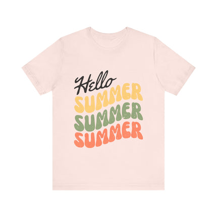 Hello Summer Retro Tee