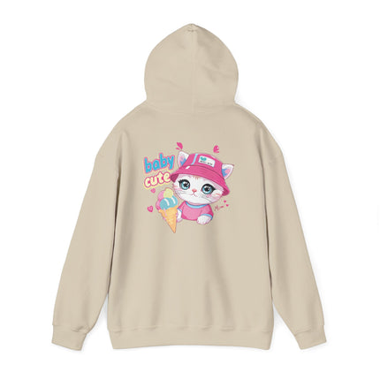 Ice Cream Kitty Hoodie