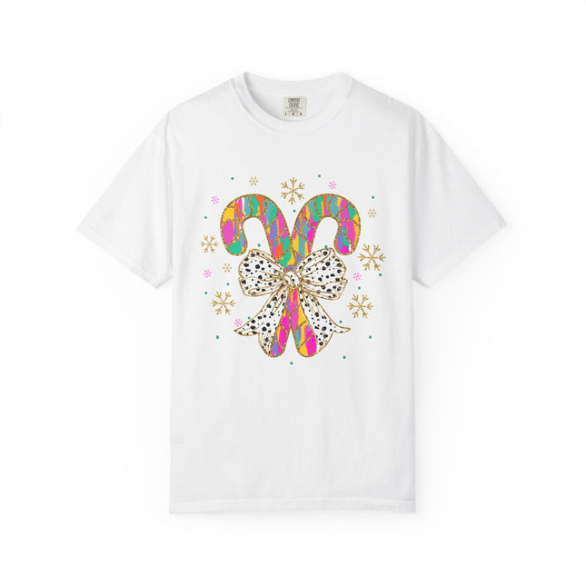 Neon Candy Cane Pop Tee