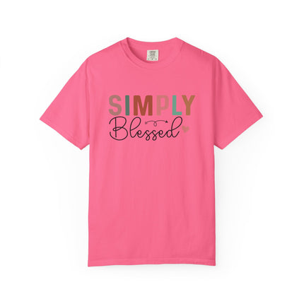 Simply Blessed Tee – A Grateful Heart Looks Good on You