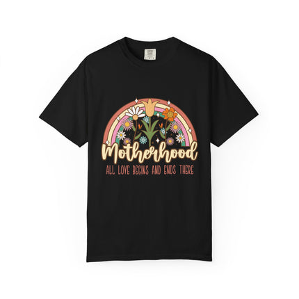 Motherhood Love Rainbow Tee