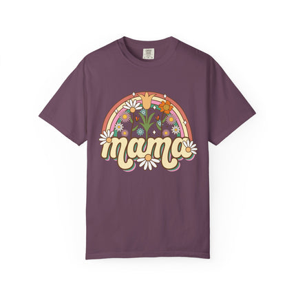 Floral Rainbow Mama Tee