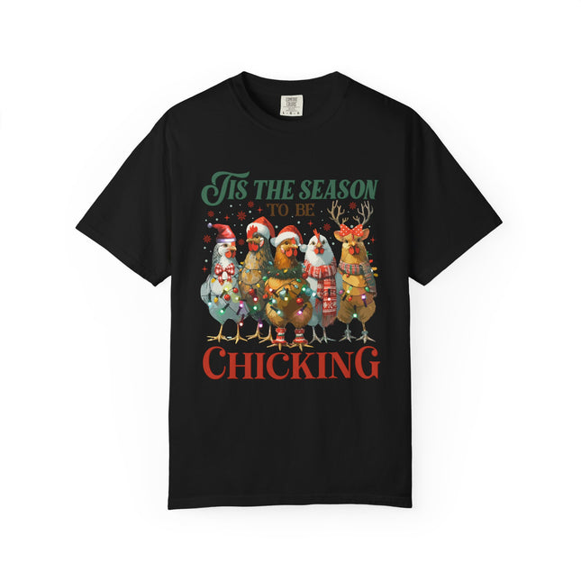 Chicking Around Christmas Tee