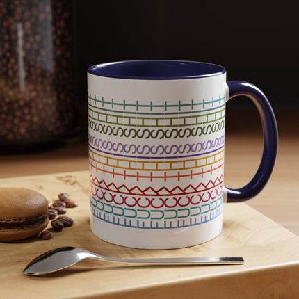 F.T.S. Hidden Message Accent Mug