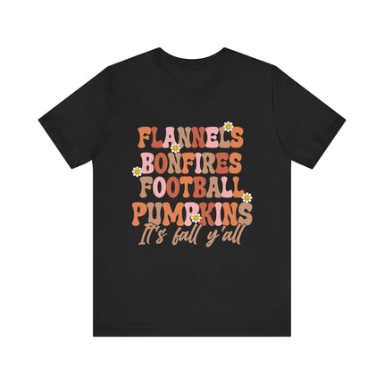 It's Fall Y’all List Tee