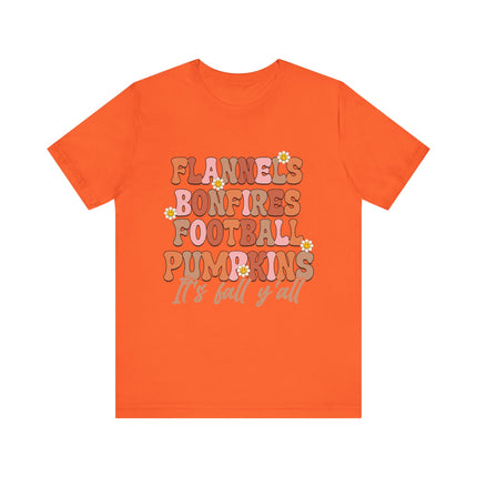 It's Fall Y’all List Tee