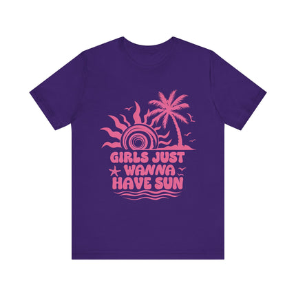 Girls Just Wanna Have Sun Tee
