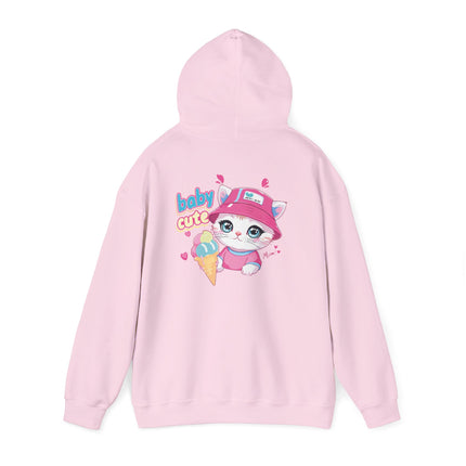Ice Cream Kitty Hoodie