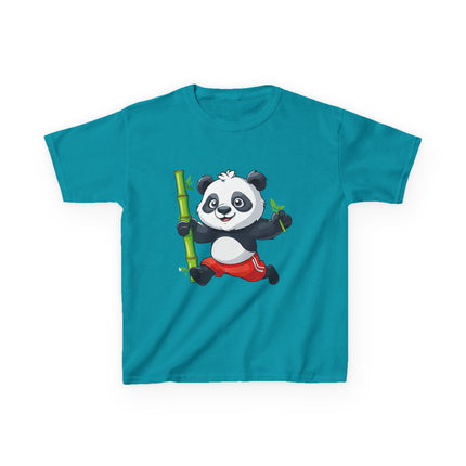 Happy Panda Bamboo Kids T-Shirt