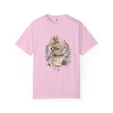 Leopard Floral Bunny Tee