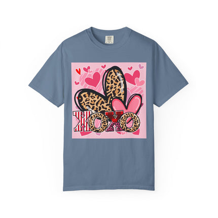 XOXO Leopard Hearts Valentine Tee