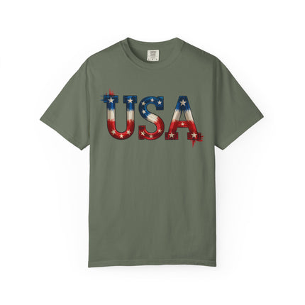 Bold Star Spangled USA Tee
