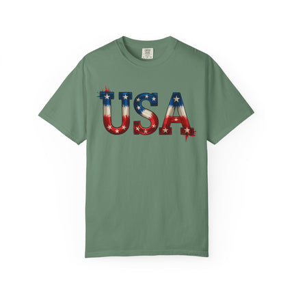 Bold Star Spangled USA Tee