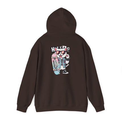 Skater Cool Cat Hoodie