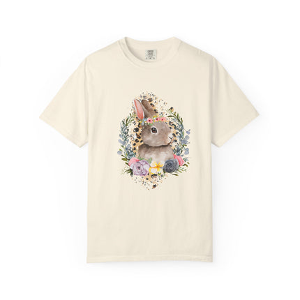 Leopard Floral Bunny Tee