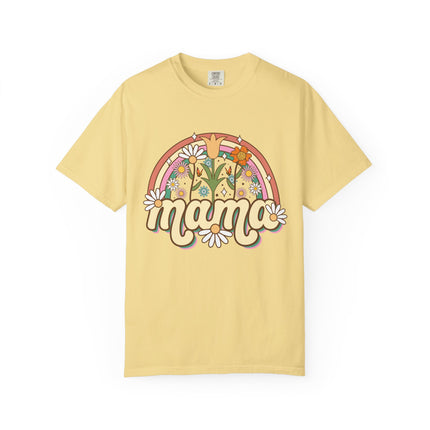 Floral Rainbow Mama Tee