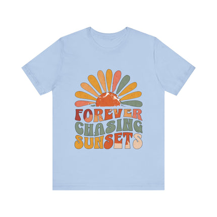 Chasing Sunsets Retro Tee