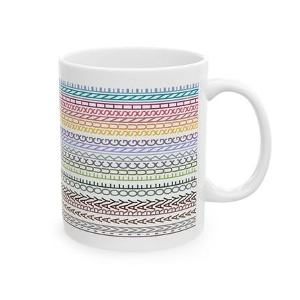 Sunshine Stitch Hidden Message Mug