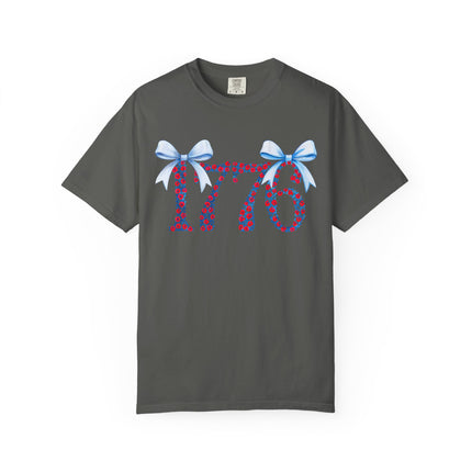 Floral 1776 Bow Tee