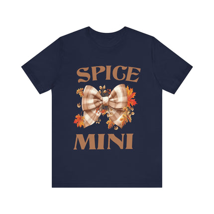 Spice Mini Fall Bow Tee