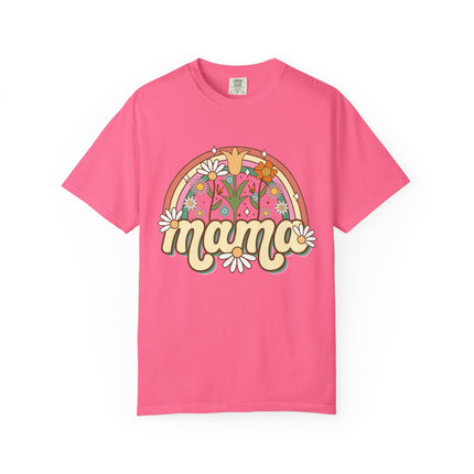 Floral Rainbow Mama Tee